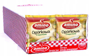 Zupa Błyskawiczna Amino Ogórkowa Koperek 22 X 65g