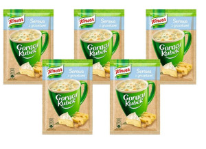 Gorący Kubek KNORR Serowa z Grzankami 22 g x 5szt