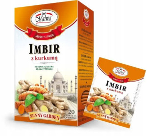 Malwa Herbata Imbir Z Kurkumą 20tb