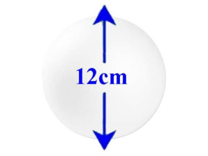 Kula Kule Styropianowe 12 Cm Bombka