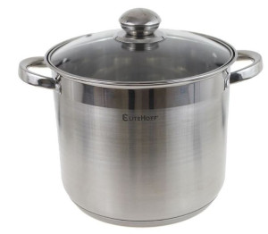 Garnek Stalowy Gastro 13L Indukcja Garnki Duży