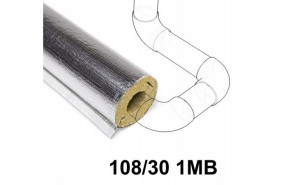 Otulina z wełny w folii alu POOLWOOL AL 108/30 1MB