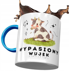 Kubek Błękitny dla Wujka Wuja Wujaszka Prezent