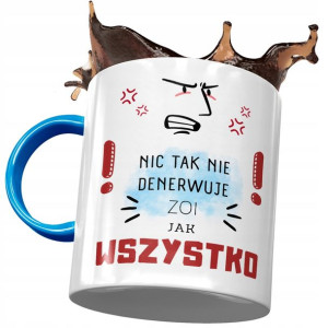Kubek Błękitny Dla Zoi Koleżanki Żony Prezent