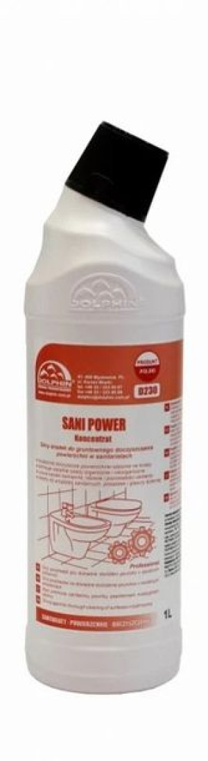 DOLPHIN SANI POWER Doczyszanie sanitariatów