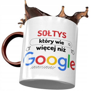 Kubek Bordowy Dla Sołtysa Wie Więcej Niż