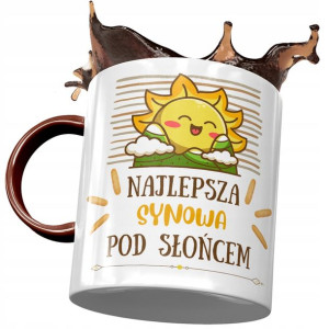 Kubek Bordowy Dla Synowej Żony Syna na Prezent