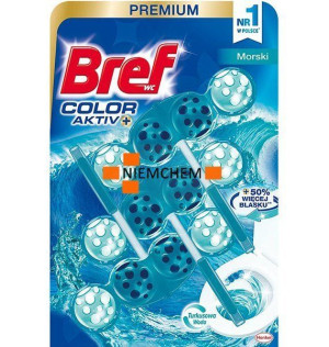 Bref Color Activ+ Morski Zawieszka do Wc 3x50g