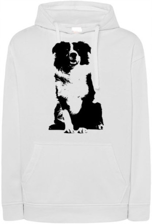 Bluza nadruk pies Borded Collie r.XS