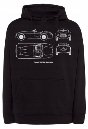 Bluza nadruk samochód Ferrari 166 KLASYK r.L