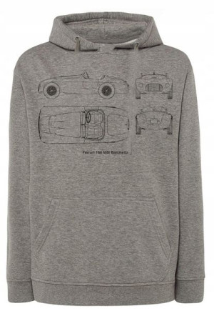 Bluza nadruk samochód Ferrari 166 KLASYK r.XL