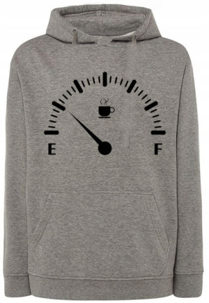 Bluza z fajnym nadrukiem Paliwo Fuel KAWA r.3XL