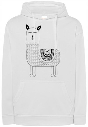 Bluza zabawny nadruk LAMA r.XXL