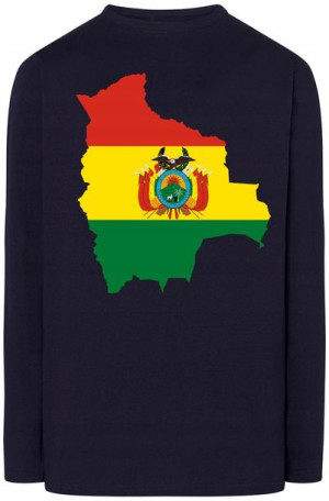 Boliwia Męska Bluza Longsleeve Flaga Rozm.XL