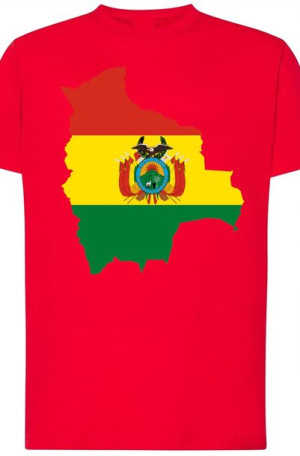Boliwia Męski Modny T-shirt Nadruk Rozm.5XL