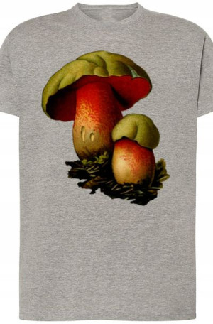 Borowiki Męski T-Shirt Nadruk Modny Rozm.L