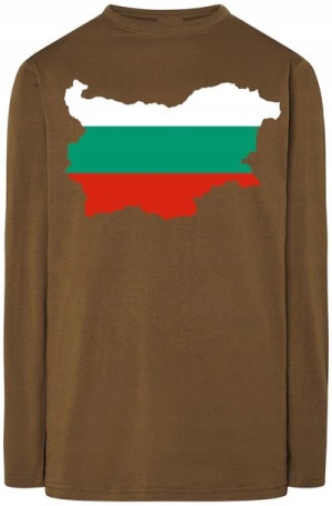 Bułgaria Flaga Bluza Longsleeve Modna Rozm.XS