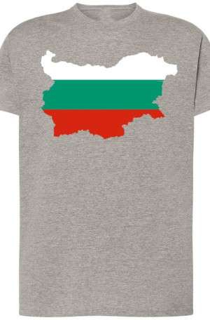 Bułgaria Męski T-shirt Modny Nadruk Rozm.4XL