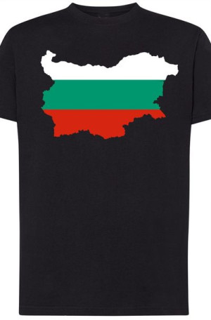 Bułgaria Męski T-shirt Modny Nadruk Rozm.XL