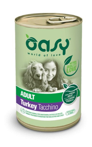 Oasy LIFESTAGE PATE Adult z indykiem 400G