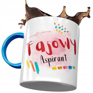 Kubek Błękitny Dla Aspiranta Fajowy Aspirant