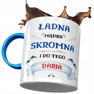 Kubek Błękitny Dla Darii Koleżanki Żony Prezent