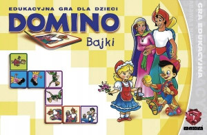 Domino Obrazkowe Bajki Gra Edukacyjna