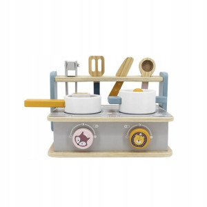 Kuchnia Drewniana Naladowa Grill 2 W 1