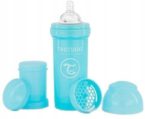 TWISTSHAKE Butelka antykolkowa niebieska 260 ml