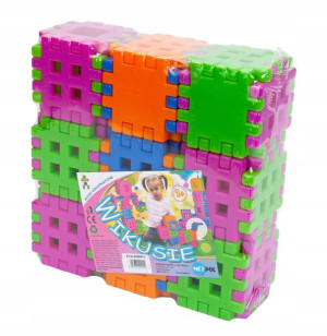 Klocki konstrukcyjne WAFLE WIKUSIE 54 EL.