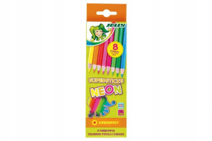Kredki Supersticks neon 8 kolorów Jolly