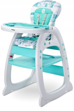 Krzesełko do karmienia Caretero Homee 2w1 stolik