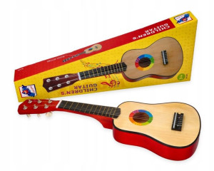 Drewniana Gitara Klasyczna Dla Dzieci Woody