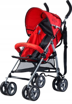 Wózek spacerowy Caretero Alfa spacerówka parasolka