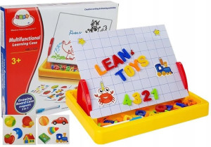 Tablica Do Rysowania Z Magnesami Literki Cyferki