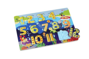 Classicworld - Puzzle Drewniane Z Cyferkami