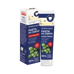 BIO MADENT Wybielająca Pasta do zębów dla Palaczy 100ml