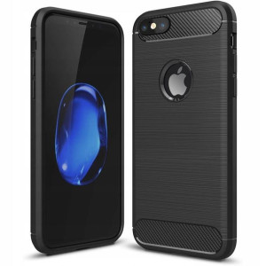 Etui Karbon Carbon Do Iphone 7+ / 8+ Plus + Szkło
