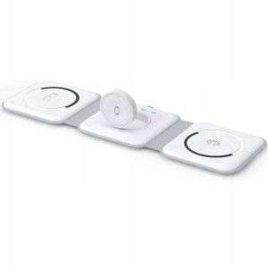 Ładowarka indukcyjna iPhone iWatch AirPods 3w1