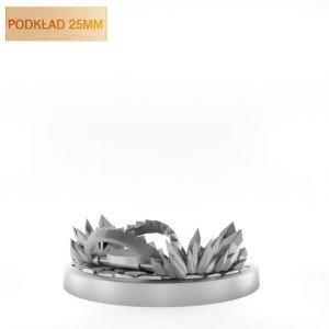 Figurka Rpg - Seria Akcesoria - Pułapka - Podkład 25 Mm