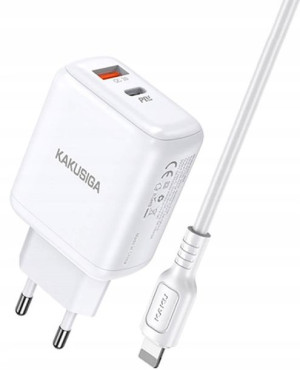 Ładowarka Sieciowa Zasilacz Usb-c Usb 30w Pd Qc3.0