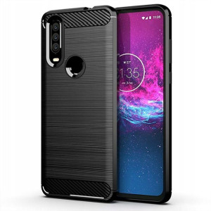 Pancerne Etui Karbon Case do HUAWEI Y6P +SZKŁO
