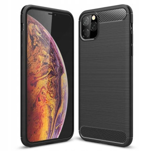 Pancerne Etui Karbon do IPHONE 11 PRO MAX +SZKŁO