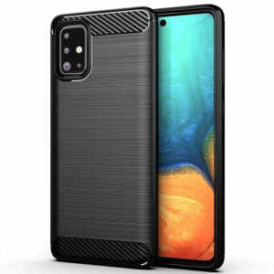 Etui Pancerne Karbon Do Samsung Galaxy A71