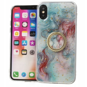 Etui Case Glamour RING do IPHONE 12 MINI + SZKŁO