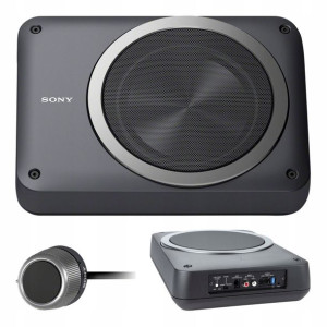 Subwoofer samochodowy SONY tuba pod siedzenie 160W