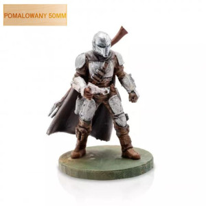 Figurka Rpg - Seria Humanoidy - Mandalorian - Pomalowana 50 Mm
