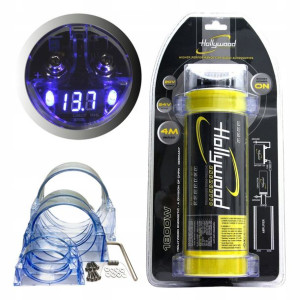 Kondensator 4F 12V Hollywood wyświetlacz LED