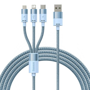 Kabel Baseus StarSpeed 3w1 USB-A/USB-C - micro USB - Lightning, 3,5A, 1.2m