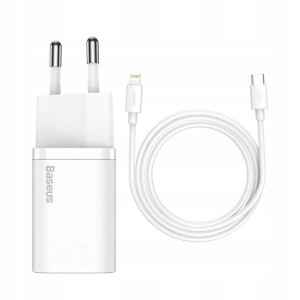 Baseus Super Network Charger Pd20w Lightning White